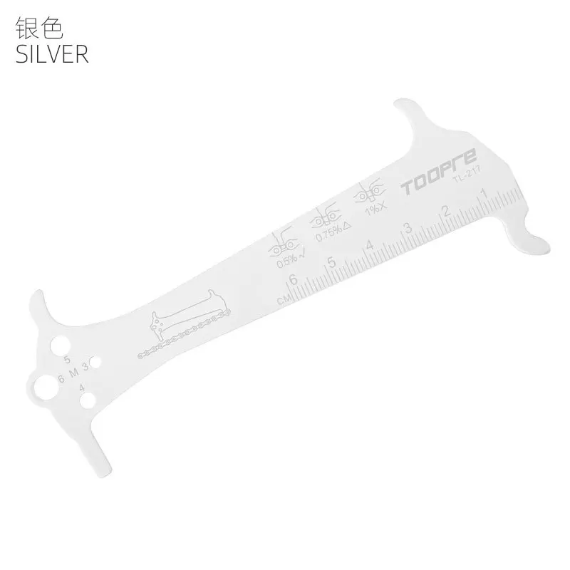 3-in-1 fietsketting Checker fietsketting slijtage indicator tool fietsketting haak fietsbout meetinstrument