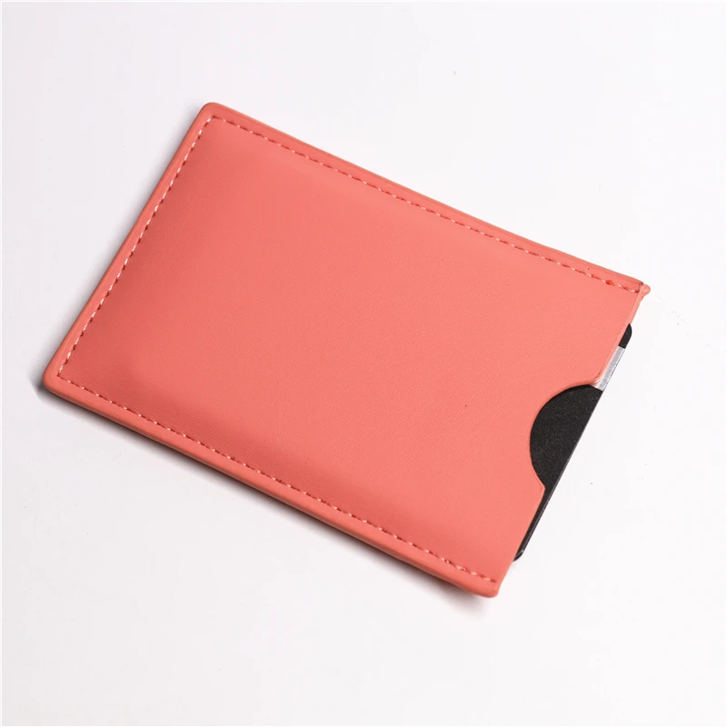 Hero Cartoon Cat ID Wallet For Women Girl PU Leather Slim Card Holder With Superhero Face Eyes Mask Gift For Girlfriend Lovers view 6