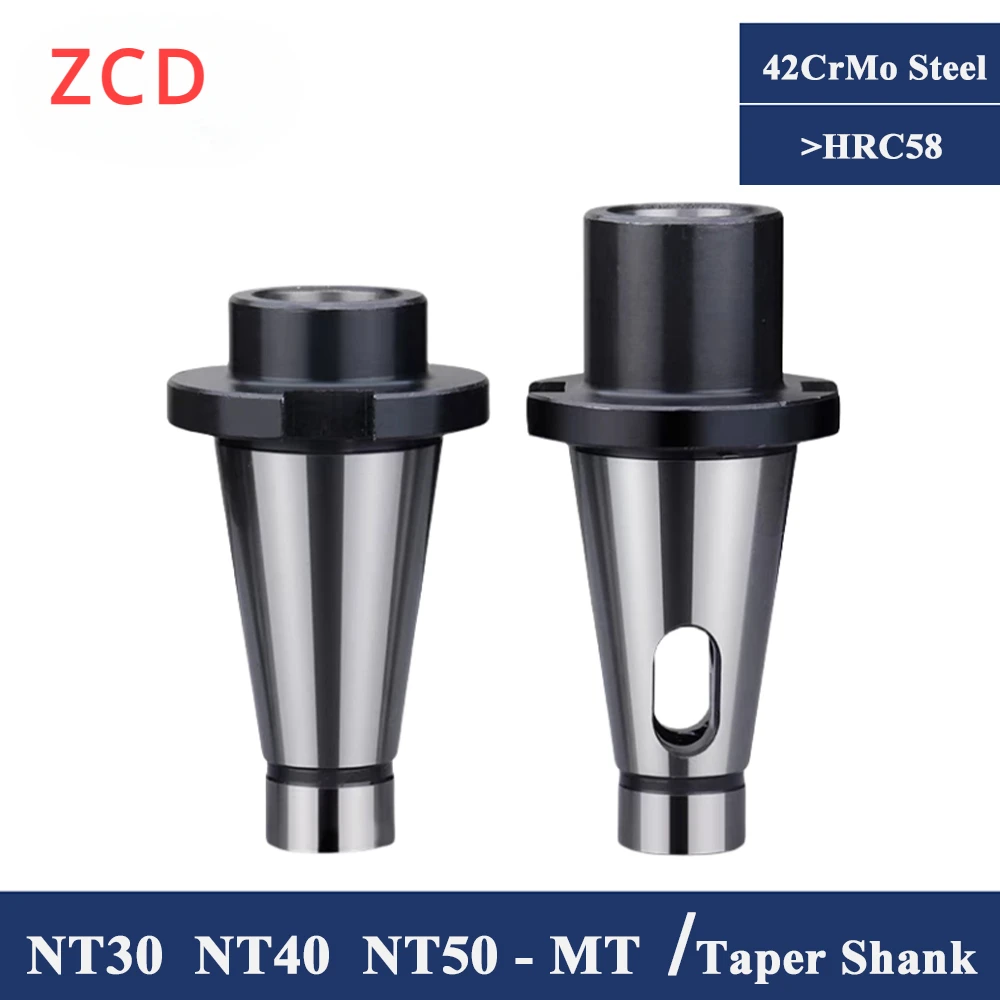 ZCD NT30 NT40 NT50-MTA2 MTA3 MTA4 MTB2 MTB3 MTB4 Intermediate Sleeve  Sleeve Taper Shank NT 7:24 Conversion Reducer Sleeve