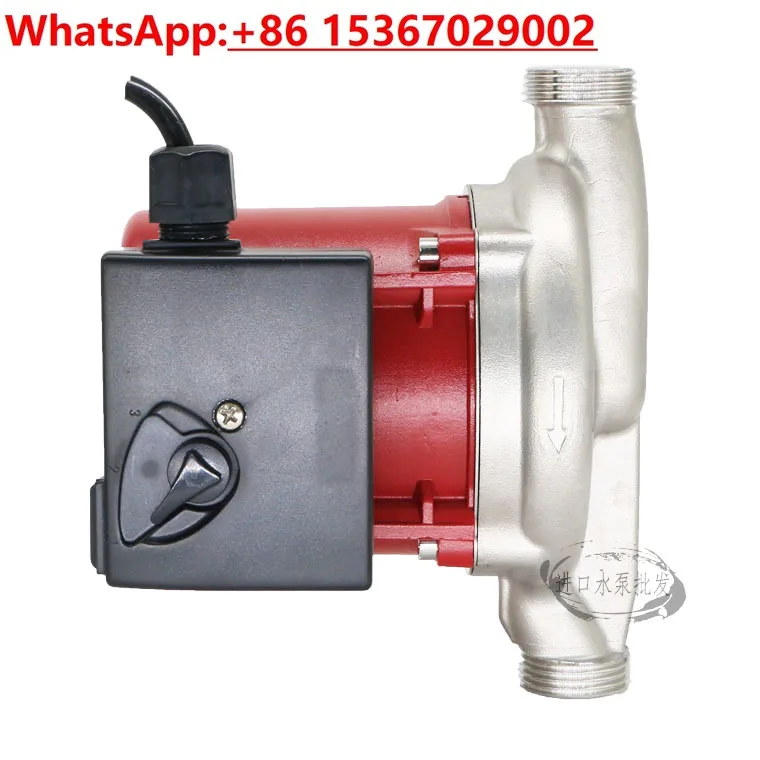 

UPS25-80/UPS32-80 Boiler Solar Air Energy Floor Heating Gas Hot Water Circulation Pump Stainless Steel Light Sound