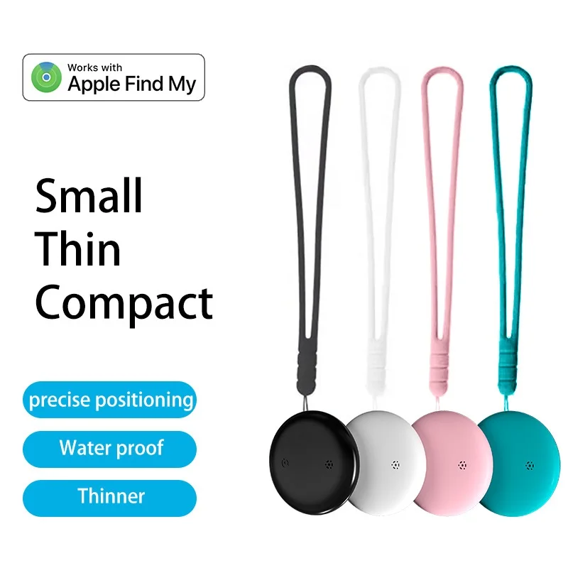 

Smart iOS global tracker works withapple find my locator airtag replacement finder with magnetic case for car kids pet bag