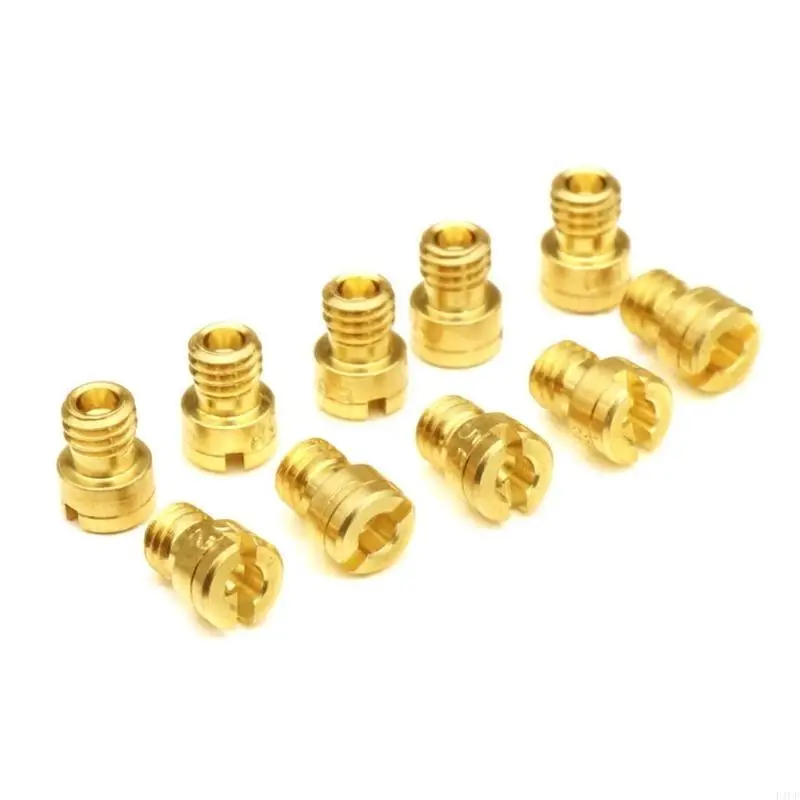 F1CF Carb Main Jet for GY6 50cc 139QMB 4 Strokes PZ19 Scooter Replacement Accessory