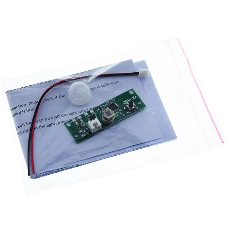 Modul Lampu Surya ELECT-Solar 3.7V dengan Sensor Kontrol Inframerah Induksi Tubuh Manusia untuk Lampu Malam, Papan Sirkuit Surya