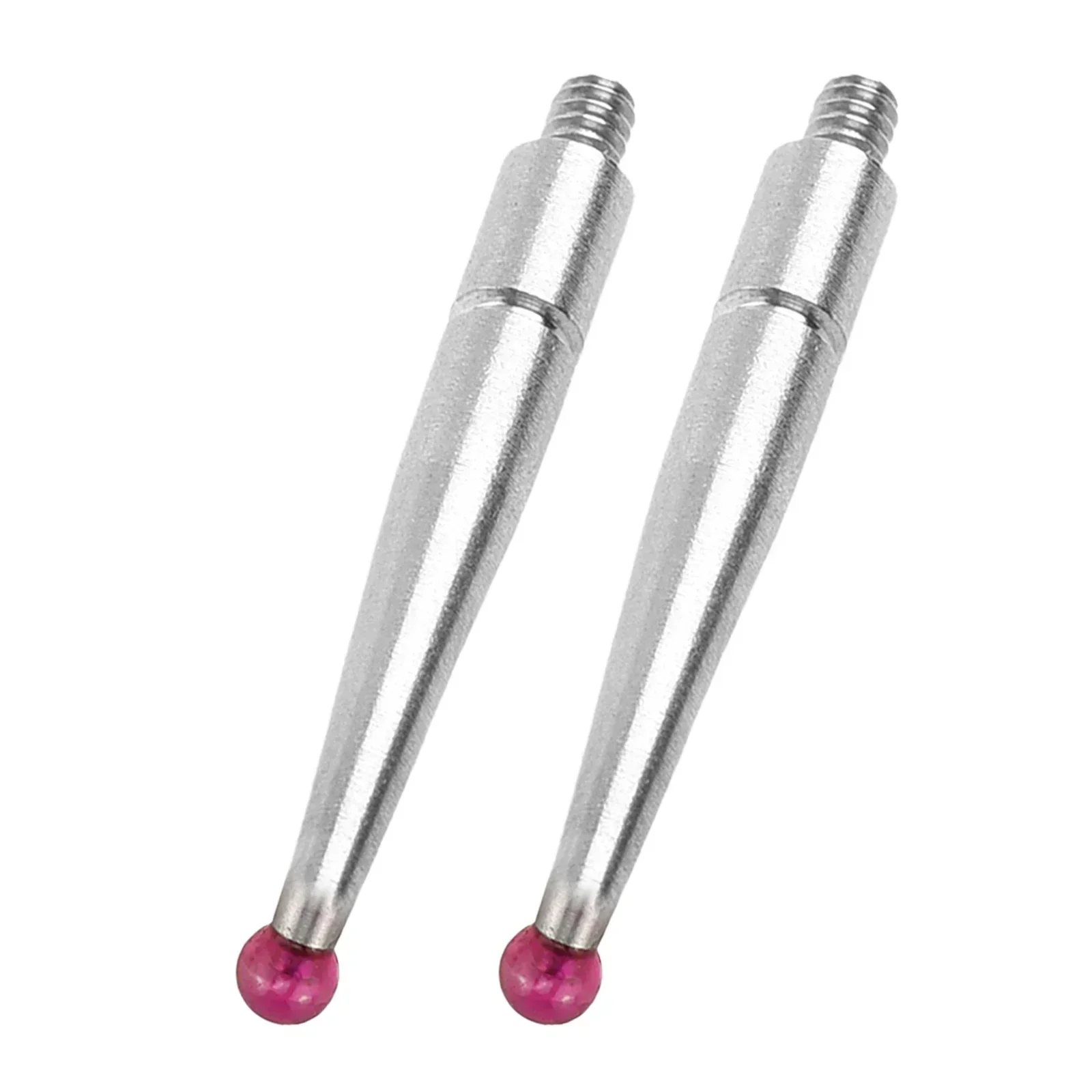 2Pcs Contact Points For Dial Test Indicator D: 2mm Carbide Ball L: 20.9mm M1.6 Thread Parts For Fine Silicon Carbide Sur-face