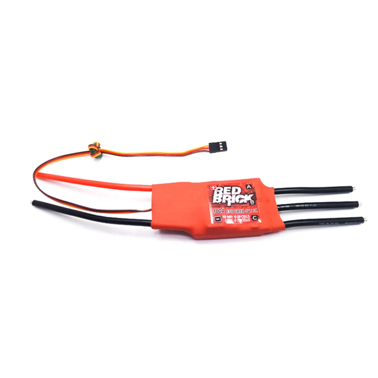 

Red Brick ESC 50A70A 80A 100A 125A 200A 5V/3A 5V/5A Бесщеточный электронный регулятор скорости BEC для радиоуправляемых самолетов или деталей моделей корабля