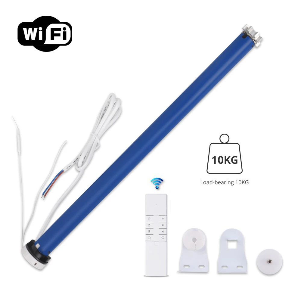 WiFi 2N Smart Roller Shade Blinds Motor for 38mm Tube Work with Tuya APP Alexa Google Home Yandex Control Zemismart CurtainMotor