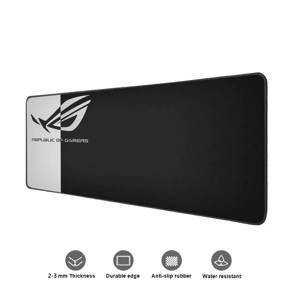 A-ASUS tapis de souris de jeu 900 × 400 tapis de souris Gamer Xxl tapis de souris accessoires de bureau clavier tapis Long tapis de bureau d'ordinateur
