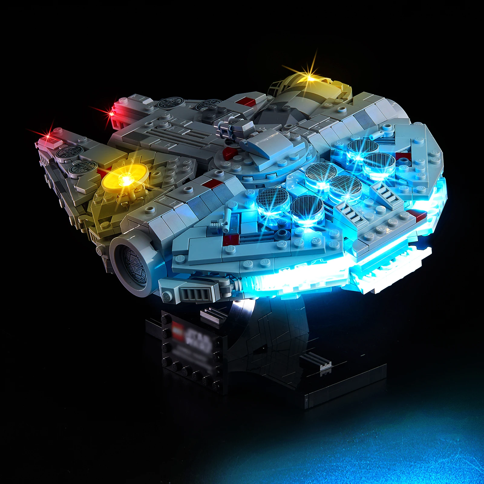 

Комплект светодиодного освещения без модели, подходящий для LEGO Star War Millennium Falcon 75375 (за исключением строительных блоков)