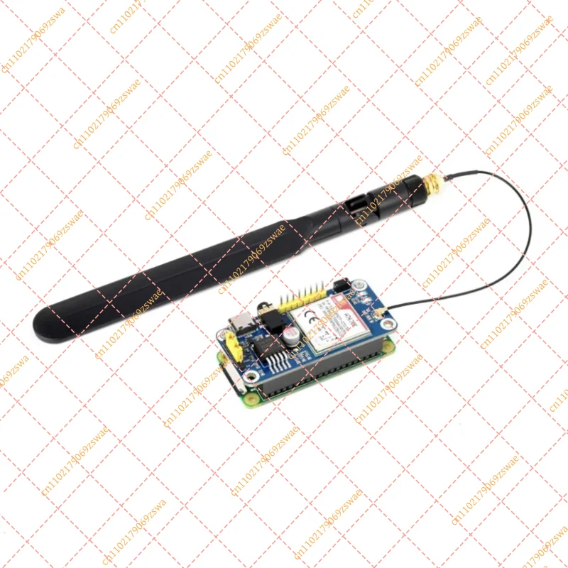 A7670E Cat-1/GNSS HAT for Raspberry Pi | Multi-Band 4G & 2G GSM IoT Development Board