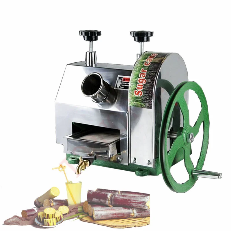 Rohrs aft maschinen Edelstahl manuelle Zuckerrohr saft maschine kleine kommerzielle Entsafter