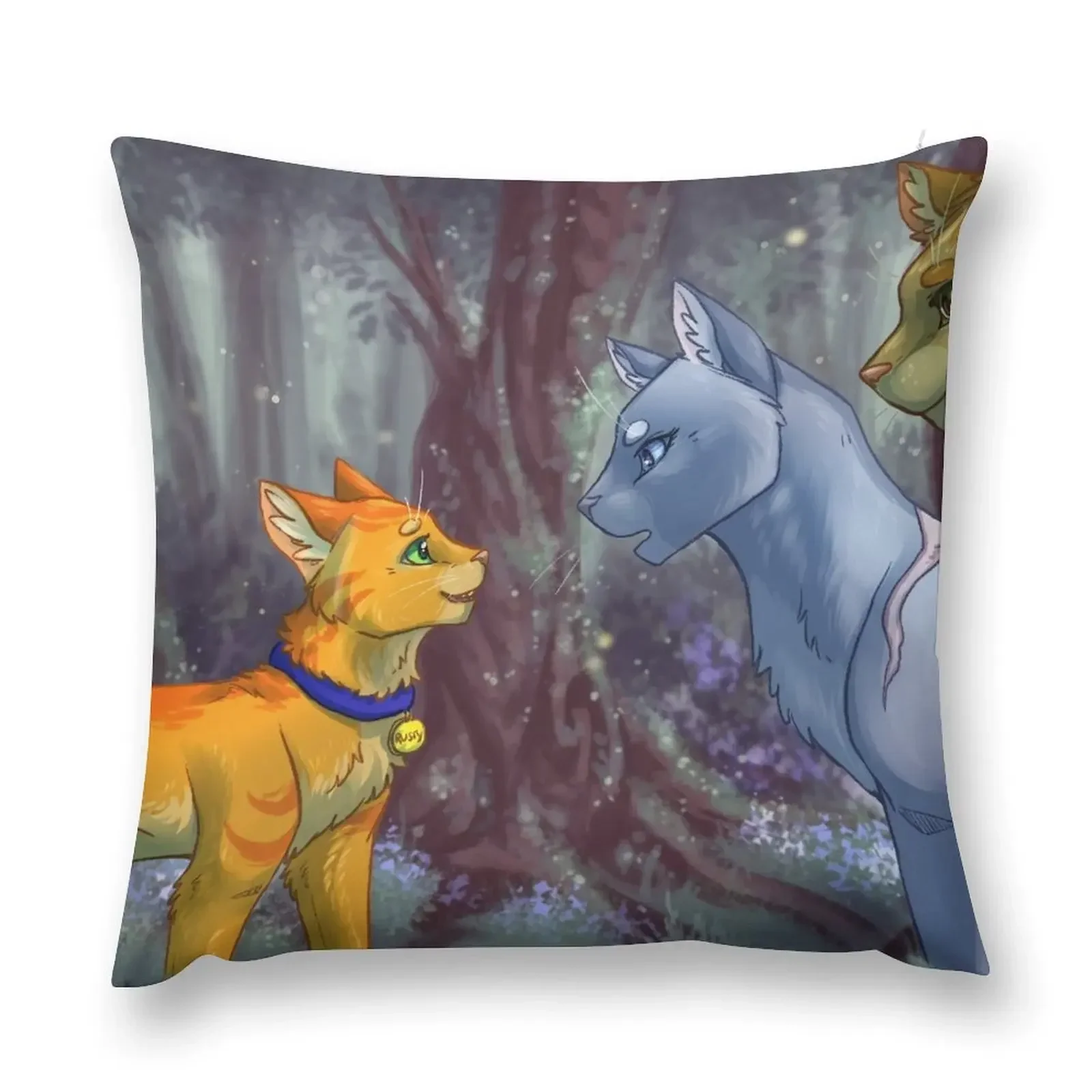 

Warriors - Rusty meets Bluestar Throw Pillow Elastic Cover For Sofa covers for pillows pillow