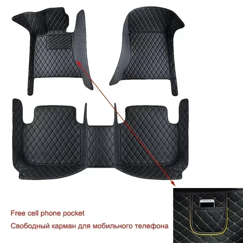 Customized Car Floor Mats for Tesla Model X 5 Seat 6 Seat 2016-2023 Model S 2014-2015 2016-2023 Interior Details Accessories