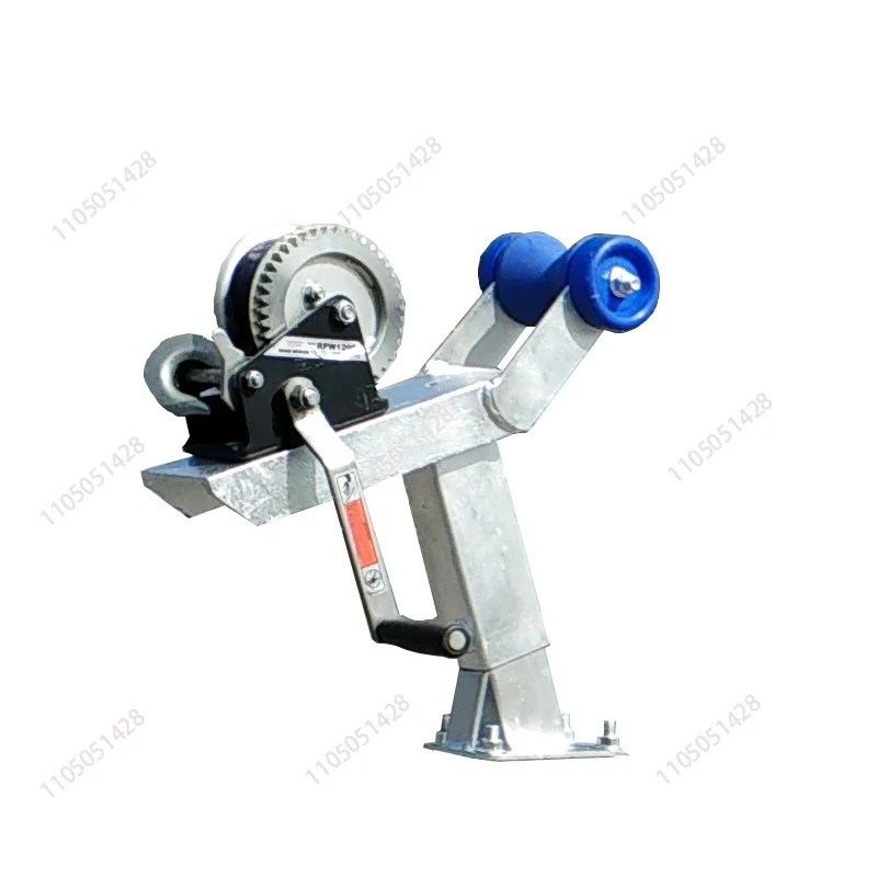 Motorcycle boat trailer accessories winch  rubber boat trailer winch  trailer retrofit