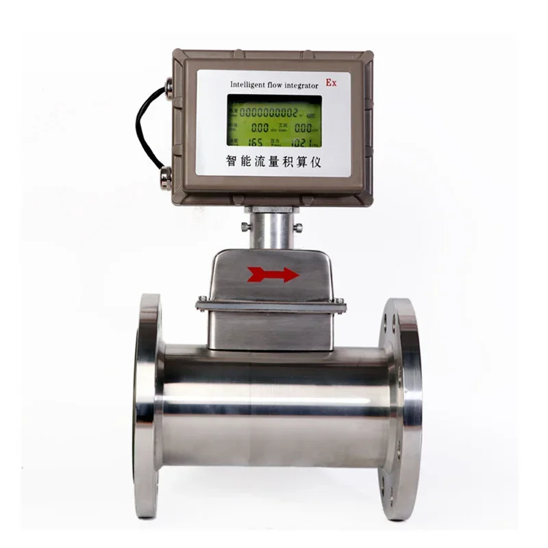 Natural  Flow Meter Stainless Steel  Turbine Flow Meter  Turbine Flow Meter Supply Oem