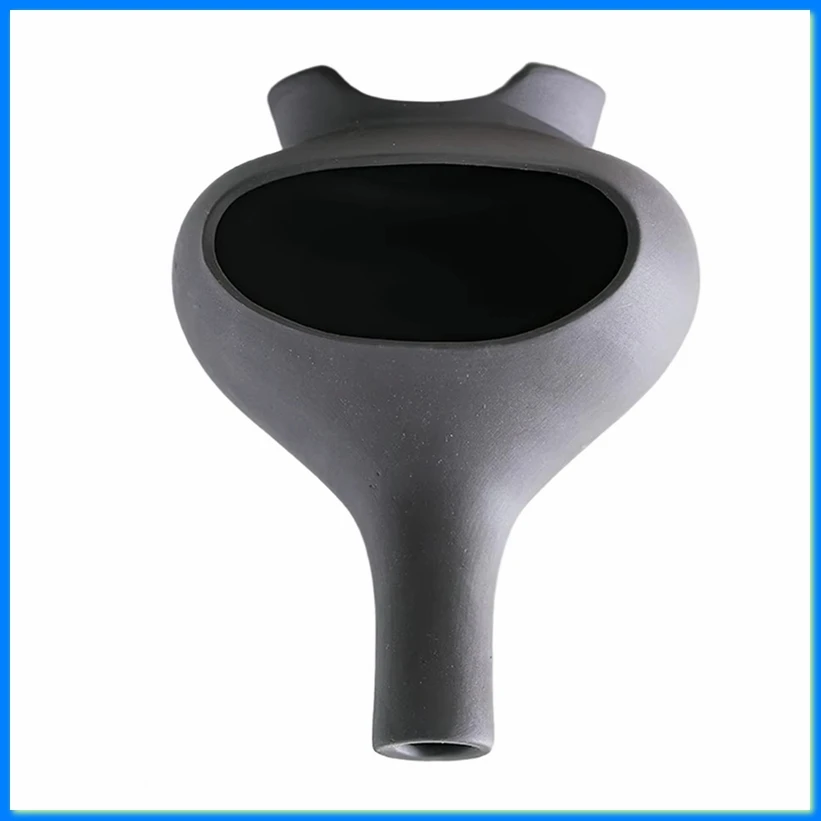 Ceramic Holder Ornament Sage BurnerIncense Holder for Desk Fountain Yoga Meditation Living Room Decor Brown-A57M