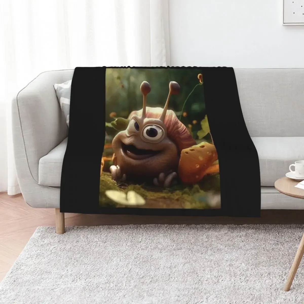 

Cute Colorful Snail Throw Blanket Large christmas decoration For Sofa Thin Extra Large Throw Blankets