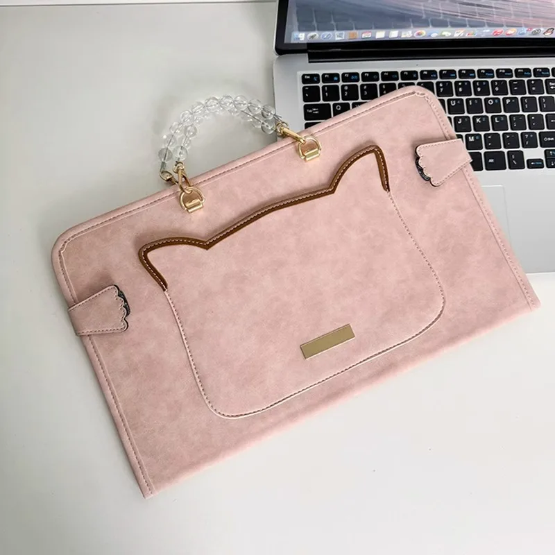 حقيبة كمبيوتر محمول عالمية 13 14 15 بوصة لجهاز ماك بوك اير برو لينوفو ديل هواوي شاومي حقيبة كمبيوتر محمول حقيبة يد محمولة