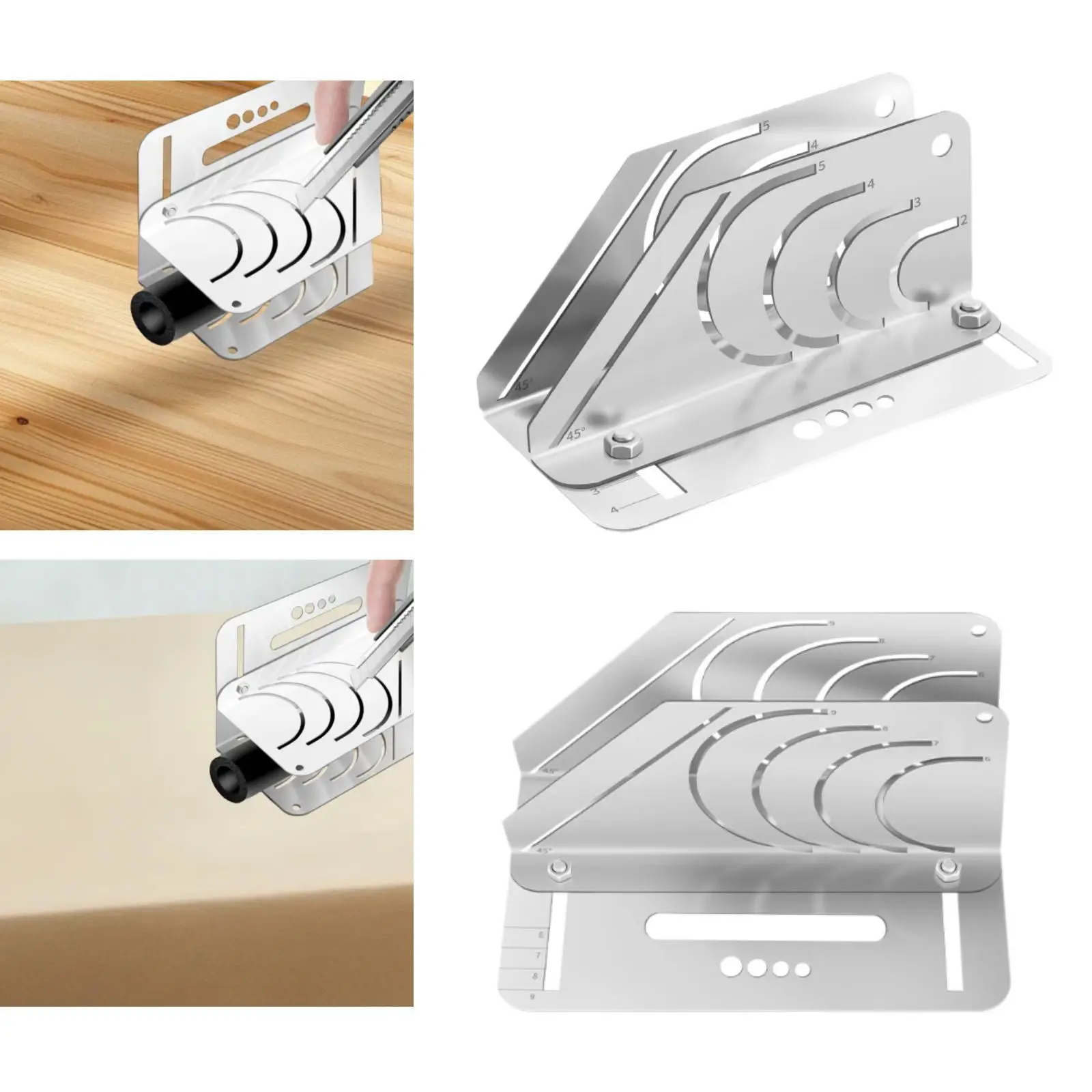 

Foam Pipe Cutting Tool with 45° Angle for Rubber Insulation and Size Adjustment