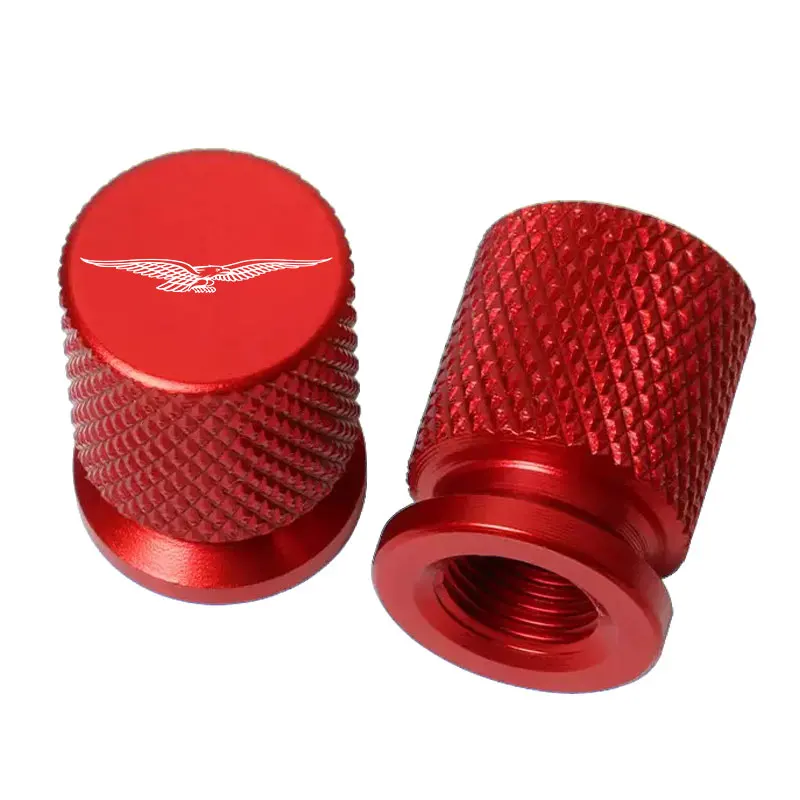 عجلة دراجة نارية الإطارات صمام قبعات غطاء محكم ل Moto Guzzi V85TT V100 Mandello V7 Stone V85 V8S TT V7 V9 Audace Griso Breva