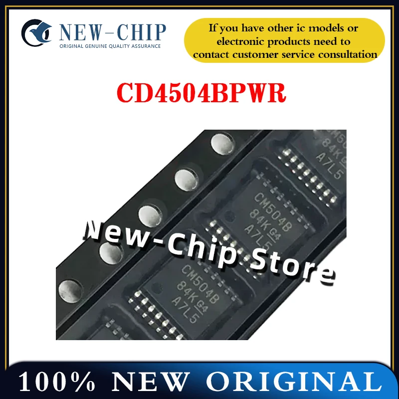 

5PCS-100PCS/LOT CD4504BPWR TSSOP16 Level shifter IC New Original CM504B