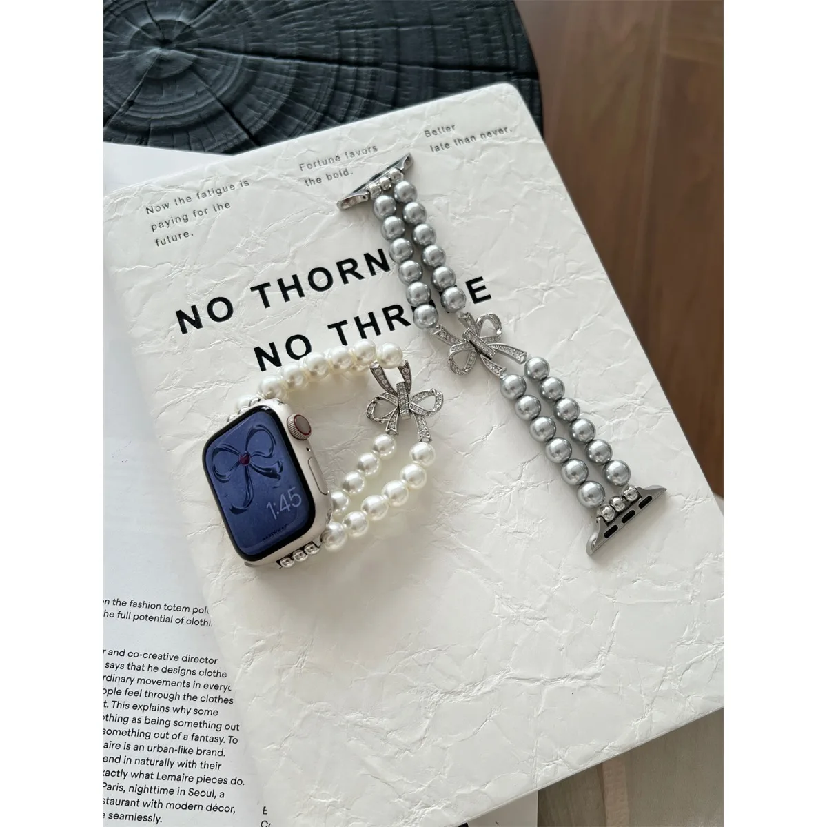 Nakit Pašček za pašček za Iwatch Ultra 2 Series 10/9/8/7/6/5 Modna zapestnica Pašček za uro 42/44/45/46/49 mm 38/40/41 mm_voghion.com