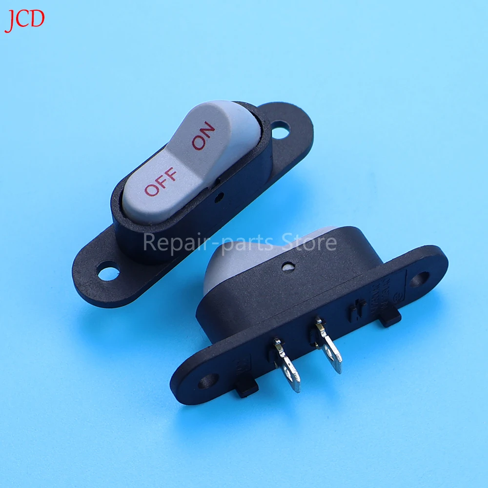 2-20PCS 2 Pin Light ON/OFF Boat Button Switch 250V 6A AC AMP 125V 10A Electric Wok Home Start Switch