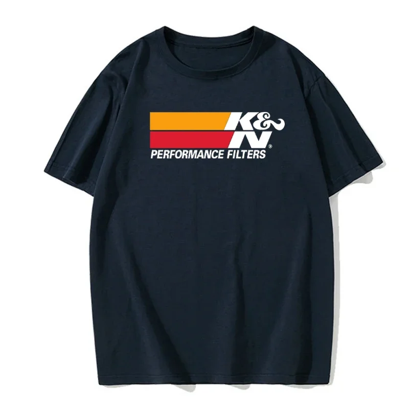 New K&N High Performance Air & Oil Filters Air Intakes T-Shirt Men cotton cool Harajuku Funny Tee Shirt male vintage tee-shirt