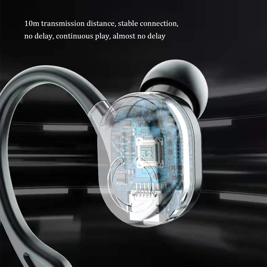 Wireless Bluetooth-compatibility 5 2 Headphone Waterproof Running Headset