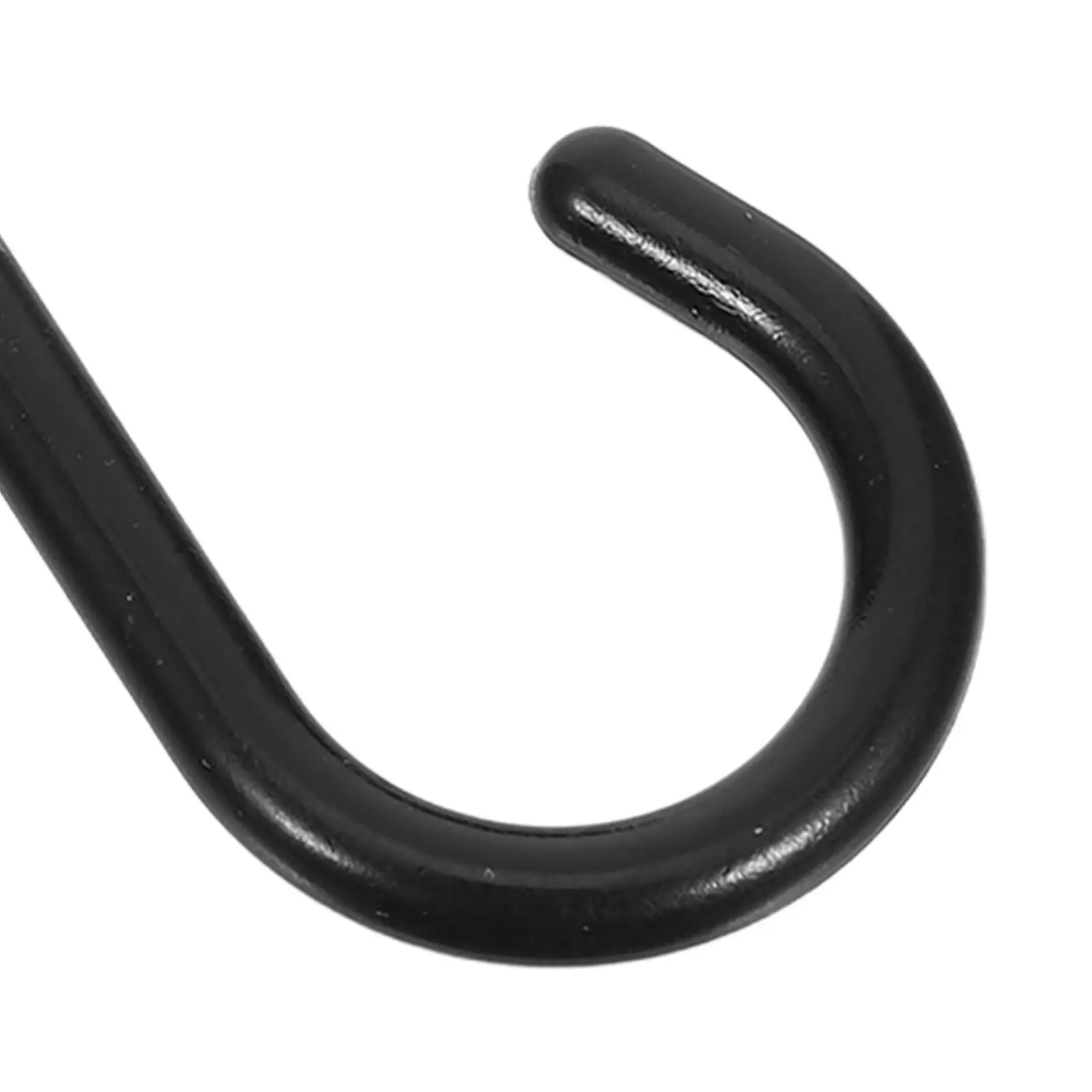 10Pcs Heavy Duty Plastic S Hooks for Parking Cone Connector Traffic Cone Rope Attachment Barrier Chain Connector Construction