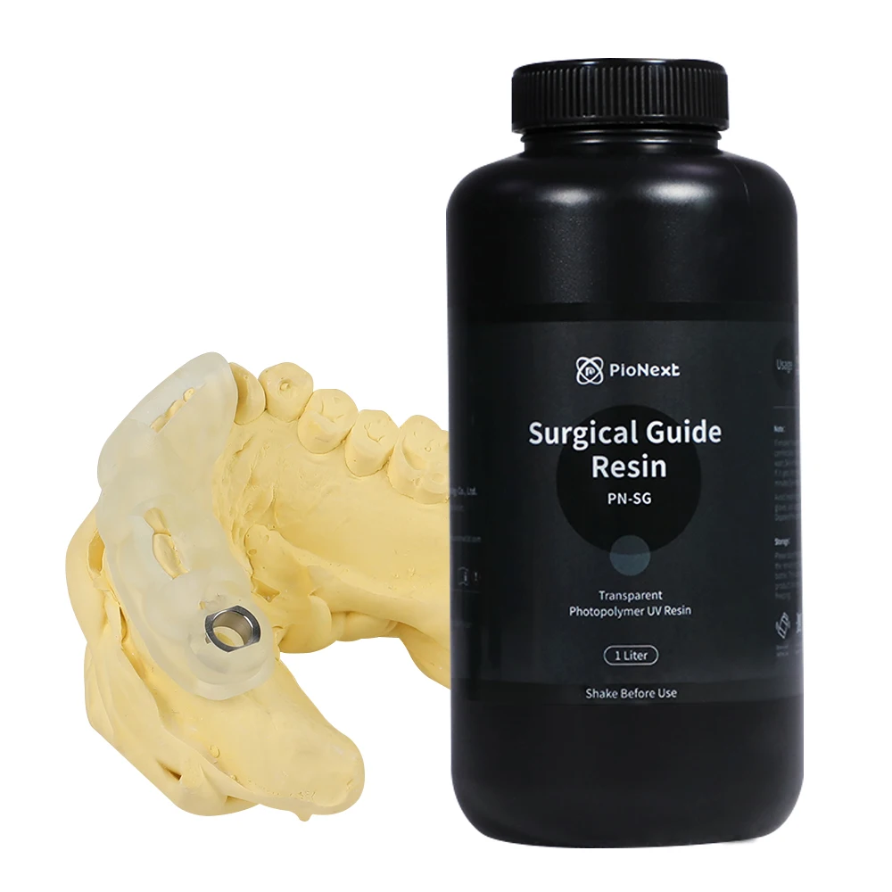 Pionext  365nm 385nm 405nm Uv Resin Light for Resin Curing Lab Grade Surgical Guide Clear Polyethylene 3d Resin 1000g