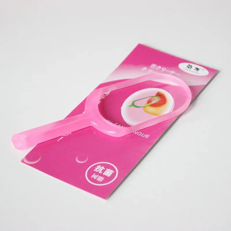 

Tongue Scraper Oral Cleaner Brush Fresh Breath Cleaning Tongue Scraper Reusable Oral Mouth Brush Case Tongue Clean