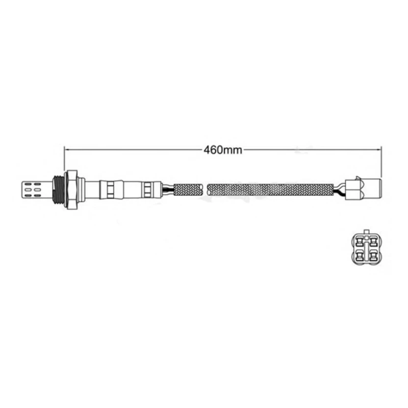 22690-AA370 LAMBDA Oxygen Sensor FOR A SUBARU Impreza 2007 Petrol Estate 2.0 I R AWD 22690aa370 Rear