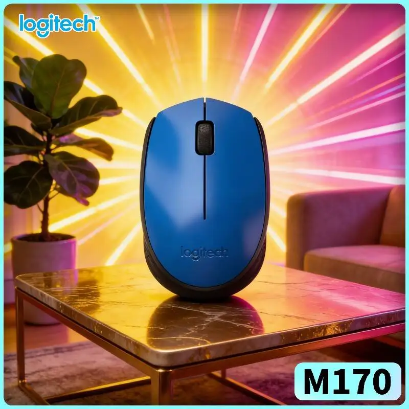 

Logitech M170 Wireless Mouse Compact-Carry Design 2.4GHz 1000DPI 12-Month Battery for Travel Work Home Use