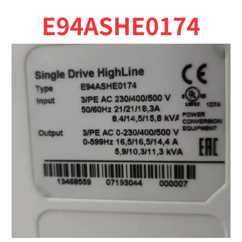 Second-hand  E94ASHE0174   Servo Driver   tested OK