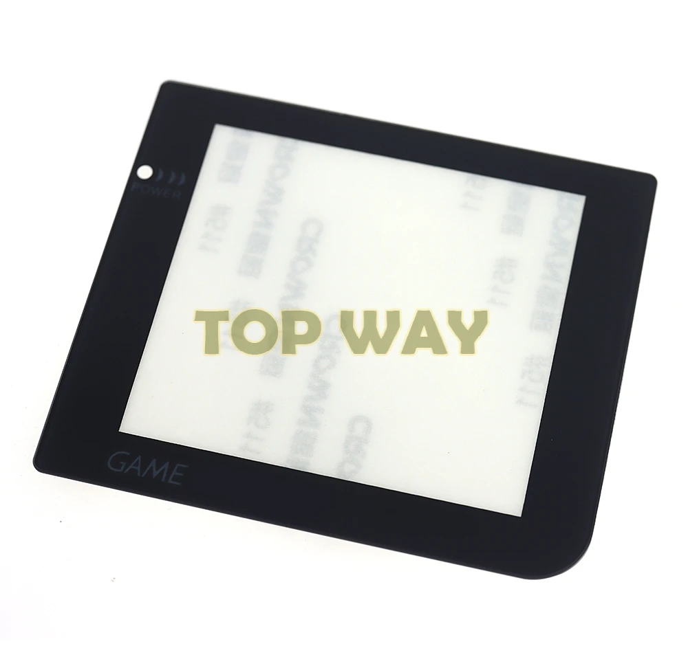 10 pezzi di protezione dell'obiettivo dello schermo in vetro per Nintendo Gameboy Pocket GBP Screen Lens per GBP Glass Mirror