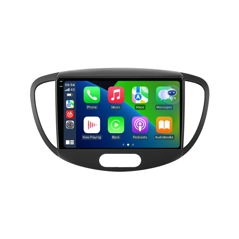 Android 16 Carplay Auto autoradio voor Hyundai I10 2007 - 2013 CarPlay Auto GPS Recorder Multimedia videospeler 4G+WiFi DSP - afbeelding 2