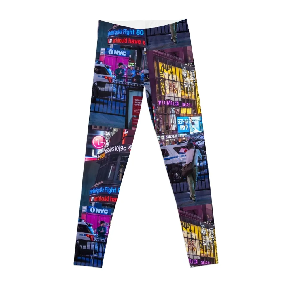 New York | City Lights Leggings Women's high waist legging push up Womens Leggings