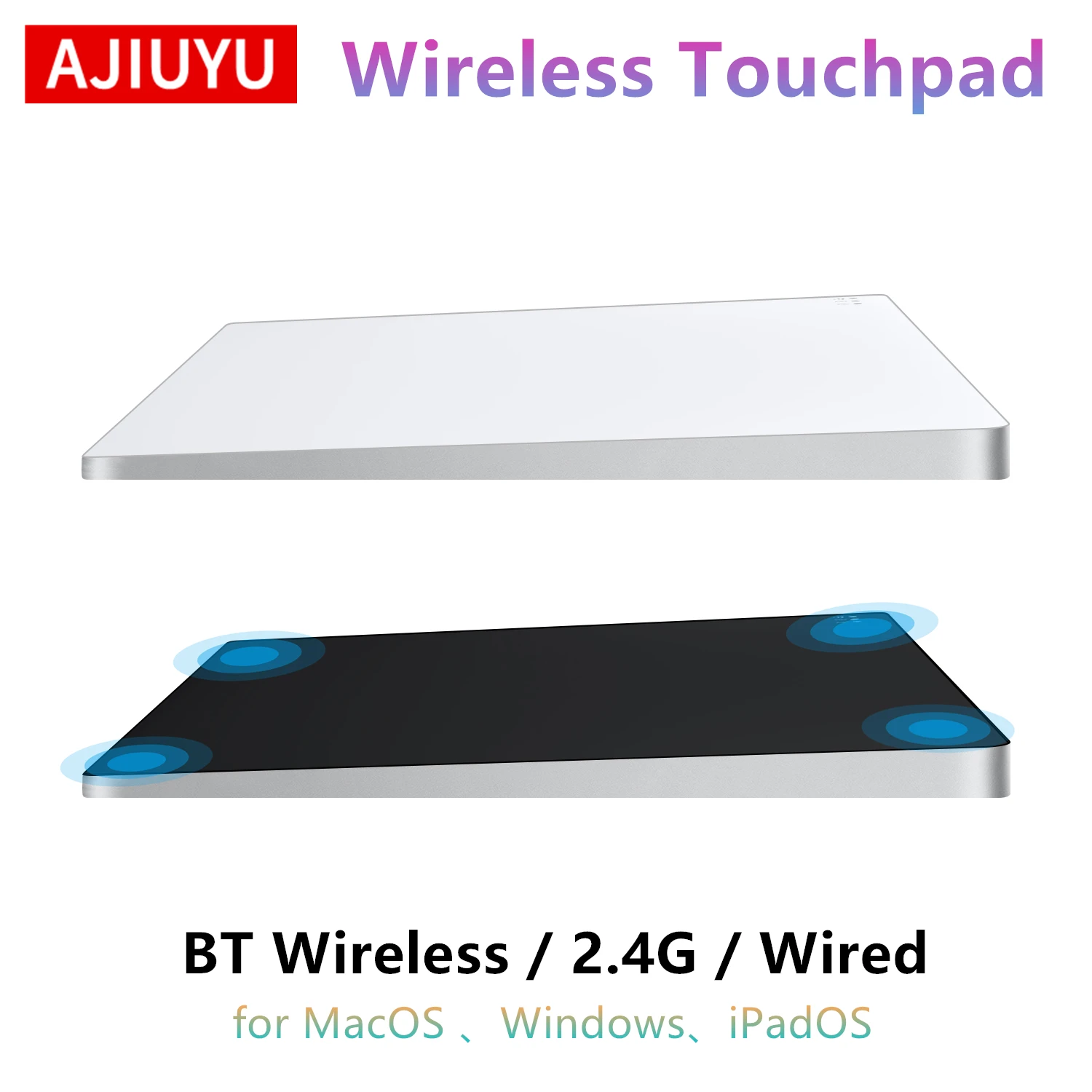 Draadloze Trackpad Windows Touchpad Voor Surface Pro/Laptop/Go/Book/Studio Win11/10/8/7 Magic Bedrade Multi-touch Muis PC NoteBook