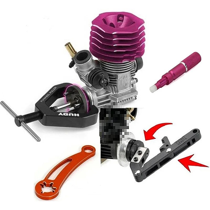 NF Methanol Engine Maintenance Tools Car Model Oil-operated Remote Control Car Clutch Flywheel Wrench Engine Modification Tool