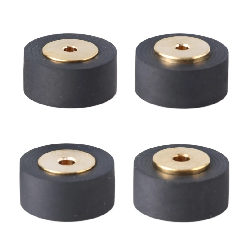 

1pc Tape Recorder Pinch Roller for Tape Player Smooth Operate Rubber Cassette Wheel Belt Pulley 14.2x7x6.5/14.2x8x6.5mm