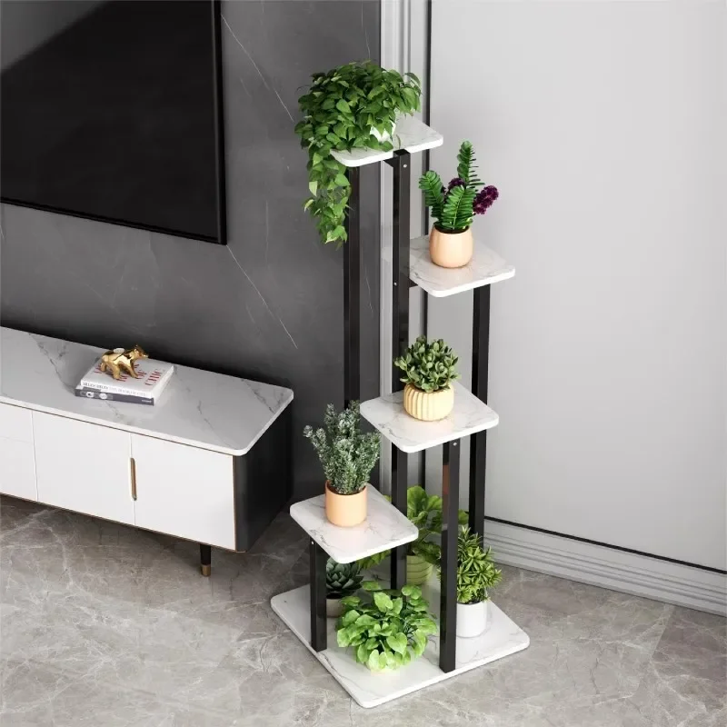 

Flower rack living room floor-to-ceiling wrought iron shape indoor flower pot rack multi-layer balcony plant rack