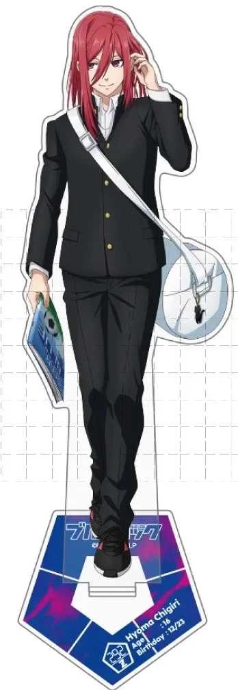 Figure Standing Doll Anime Kunigami Rensuke Chigiri Hyoma Acrylic Stand Model Cosplay Toy for Gift