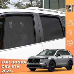 For Honda CR-V RS CRV 2023 2024 Magnetic Car Sunshade Visor Front Back Windshield Curtain Rear Side Baby Window Sun Shade Shield