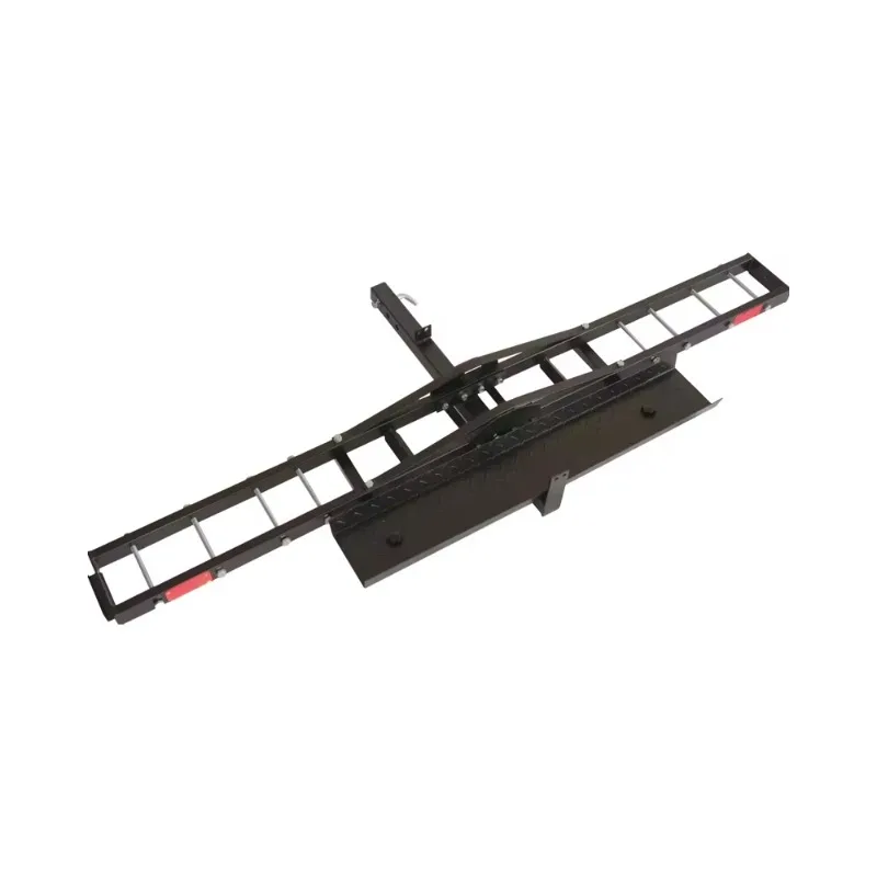 

【2026】500LBS Steel Motorcycle Scooter Dirt Bike Carrier Hitch Mount Rack Ramp With 2'' Receiver Trailer Hitch Pin Vehicle Tools