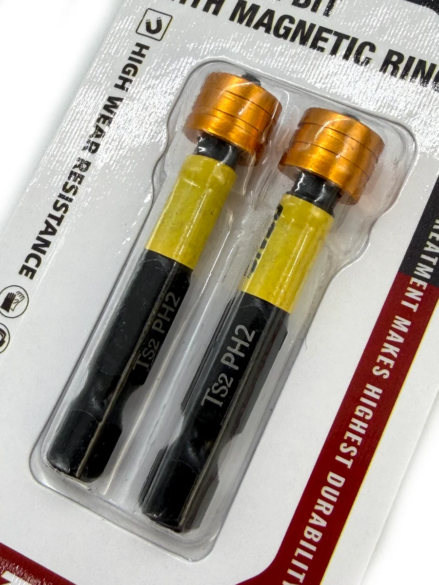 S2 Steel Phillips Screwdriver Bit Set Magnetic Cross Head Power Drill Bits 1/4 Hex Impact Driver Accessories view 5