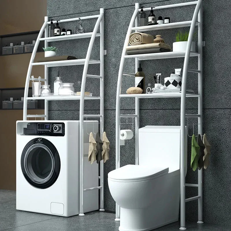 

No punching toilet rack bathroom toilet toilet toilet storage washing machine toilet floor toilet shelf