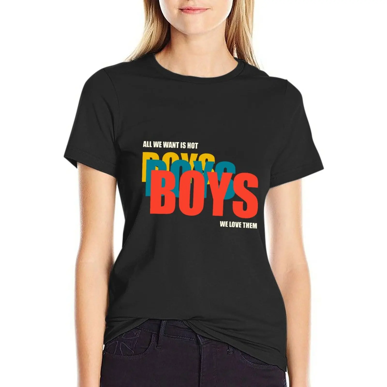 Boys Boys Boys T-Shirt Aesthetic clothing shirts graphic tees tshirts woman