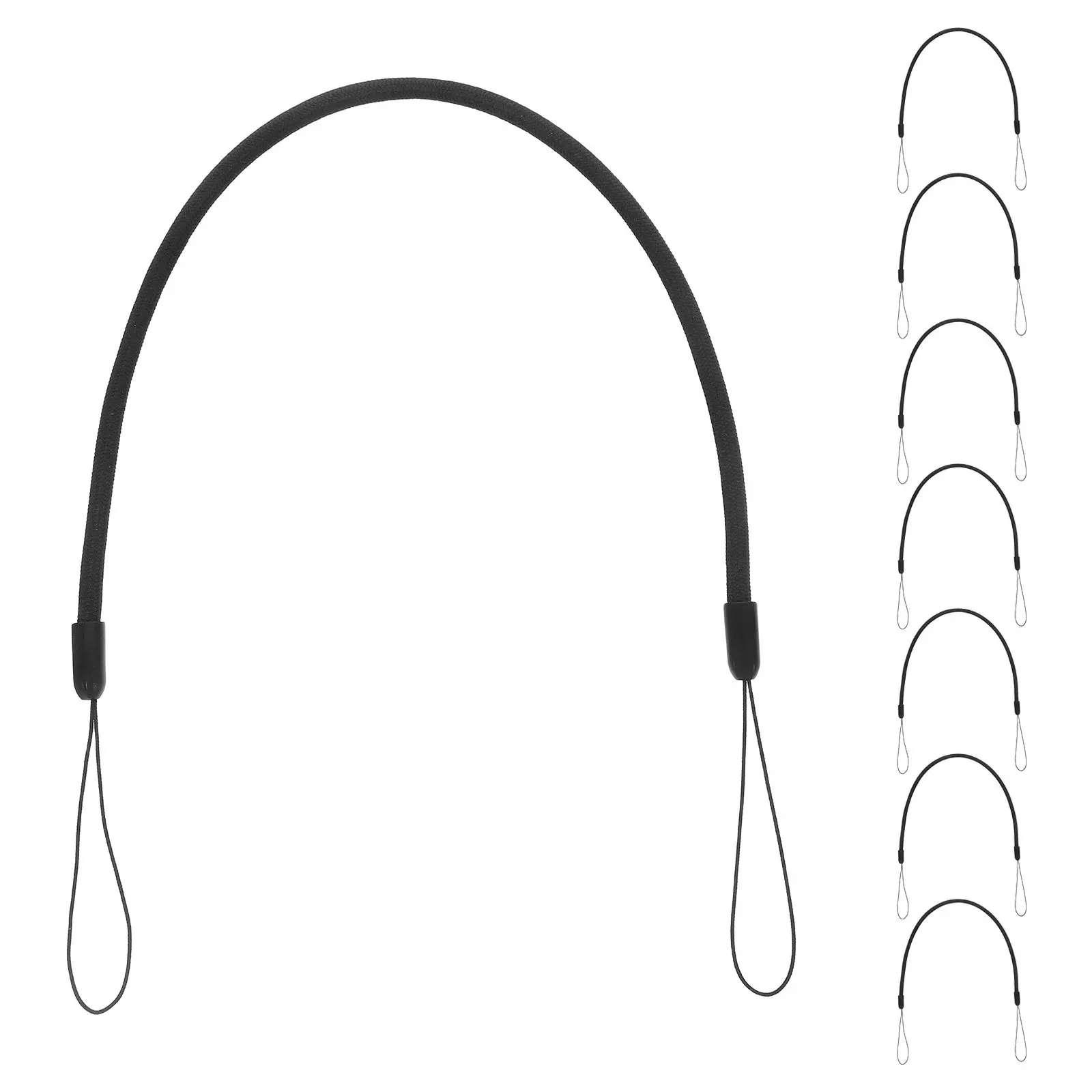 

8Pcs Elastic Lanyard for Badge Id Card and Face Mask Retractable Neck Strap with Anti-Loss Design Stretchy Tether for Stylus Pen