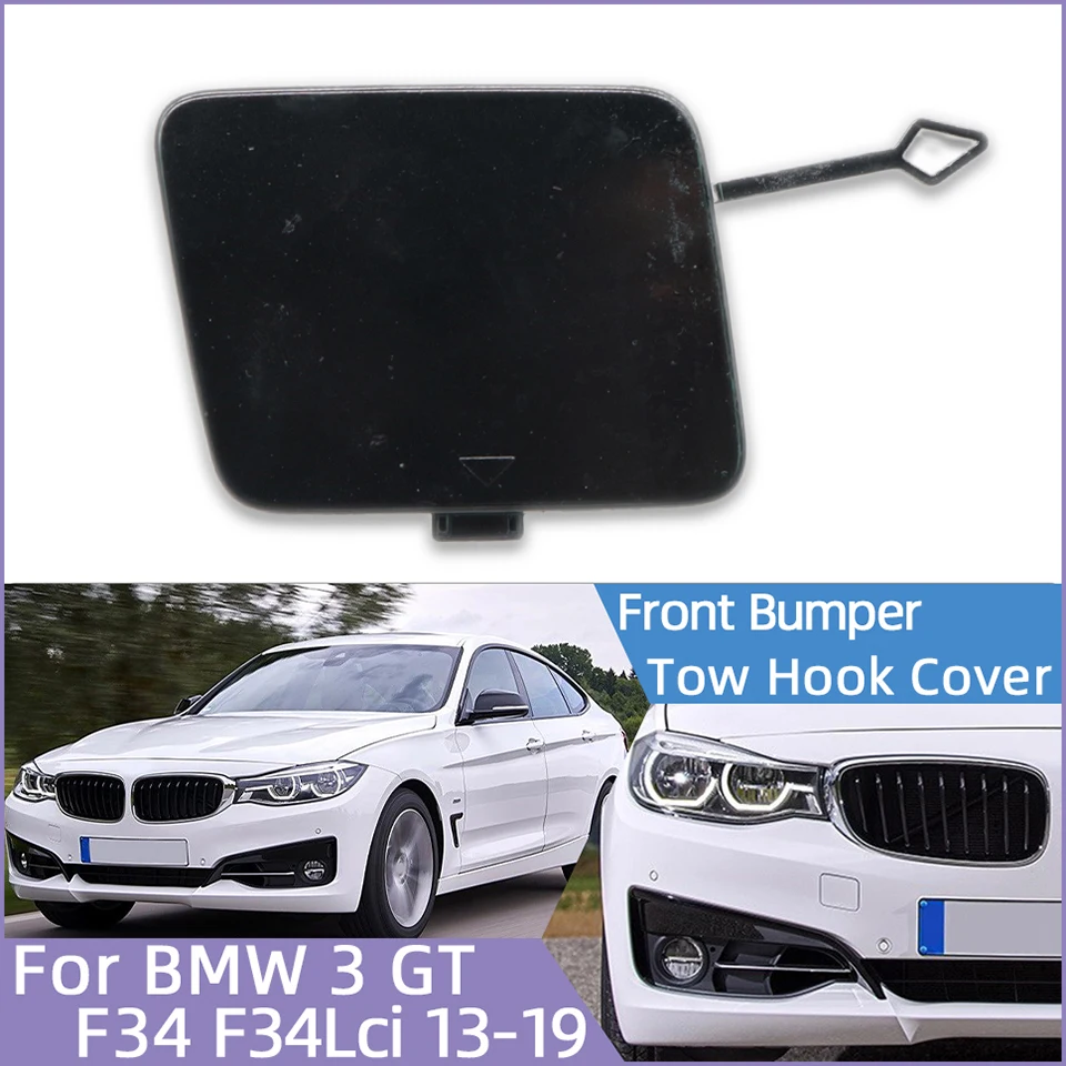 

Car Accessories Front Bumper Tow Hook Eye Cover Cap For BMW 3 Gran Turismo GT 2013-2019 #51118099893 Hauling Lid Shell Garnish