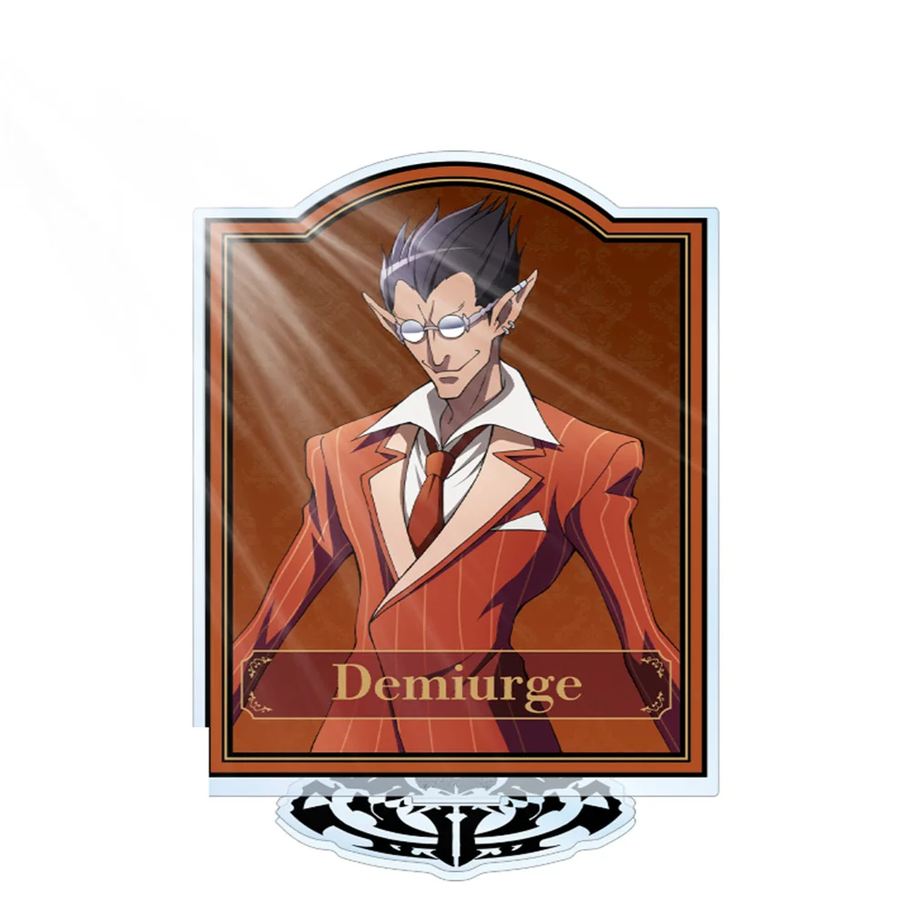 أنيمي أفرلورد 15 سنتيمتر الاكريليك حامل Momonga Albedo Shalltear Bloodfallen اكسسوارات ديكور الهدايا منضدية الزينة